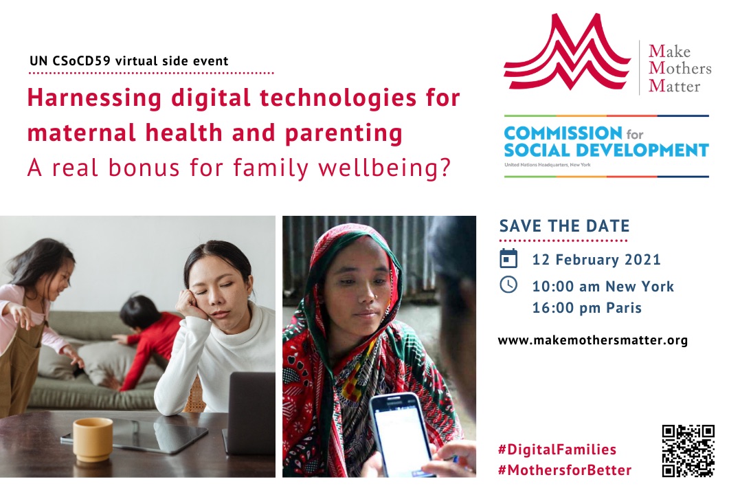 Harnessing digital technologies for maternal health and parenting - A ...