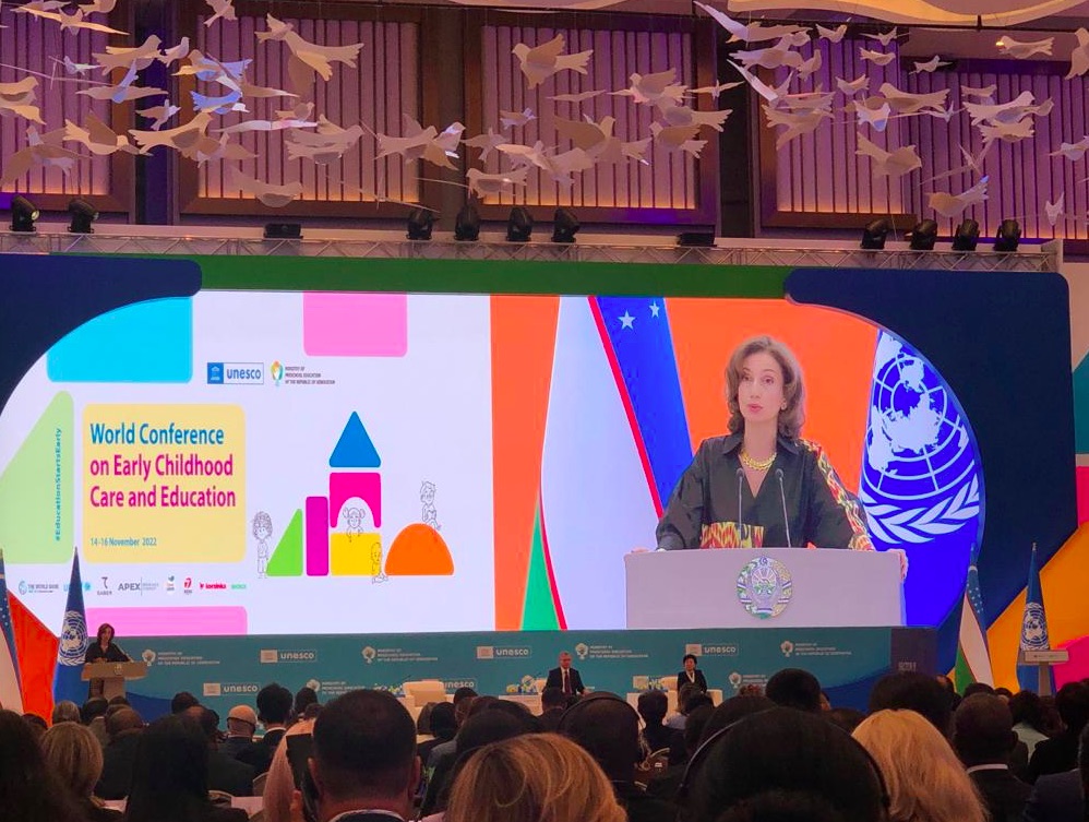 Children at the heart of World Conference on Early Childhood Care ...